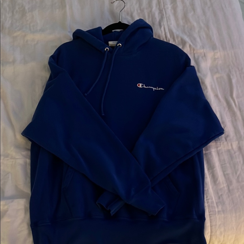 Champion Blue Hoodie
